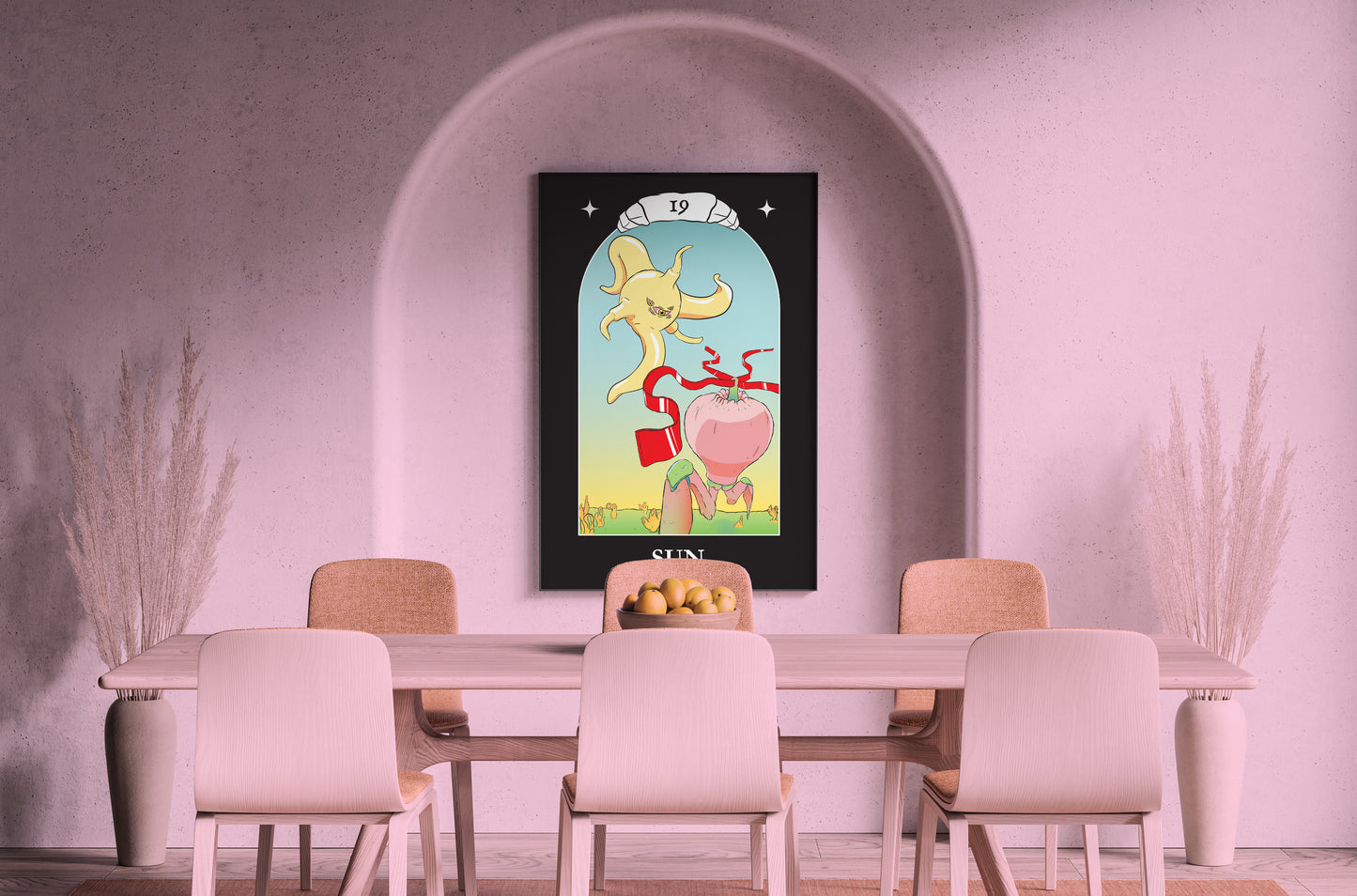 19 Sun - Ego's Menagerie - Wall Print