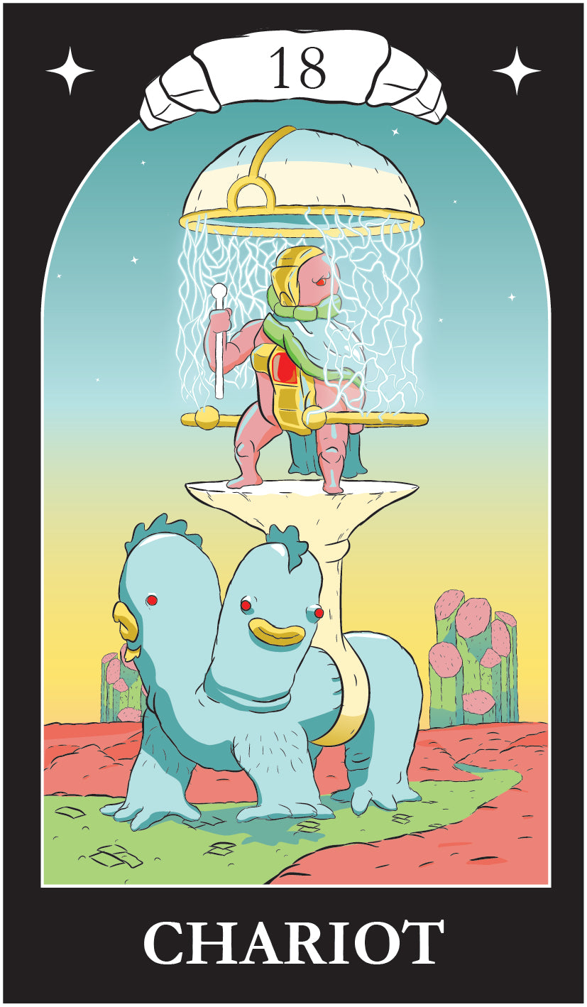 07 Chariot - Ego's Menagerie - Wall Print
