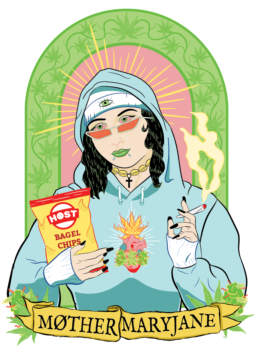 Mother MaryJane Wall Print