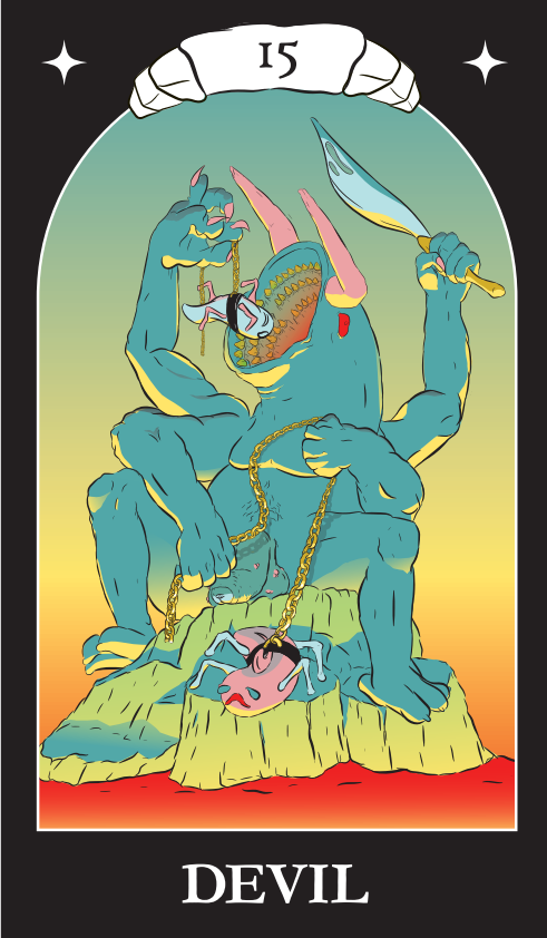 15 Devil - Ego's Menagerie - Wall Print