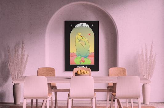 06 Twins - Ego's Menagerie - Wall Print